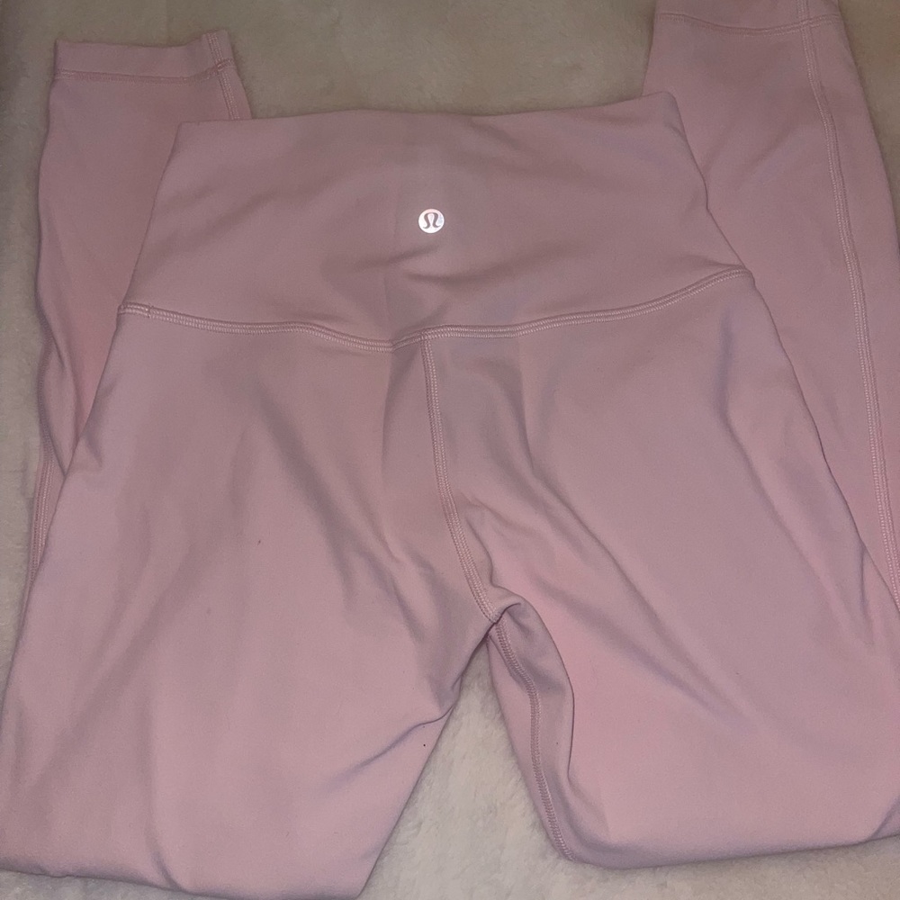 RARE Unreleased Lululemon Strawberry Milkshake Align 25 Leggings